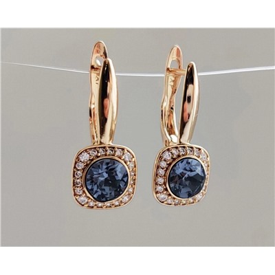 Серьги с кристаллами Swarovski