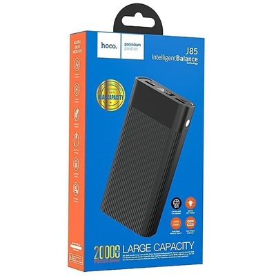 Внешний аккумулятор Hoco J85 (повр. уп.) 20000mAh Micro/Type-C/USB*2 (black)