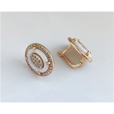 Серьги с керамикой