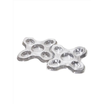 Lash Secret Лоток для клея пластиковый LT000055, 5 углублений 10621