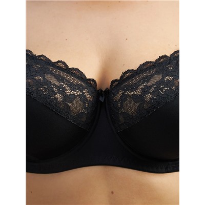 Omsa Бюстгальтер OmD 1175L EVERYDAY Бюстгальтер с мягкой чашкой  с кружевом (Т-образный шов)