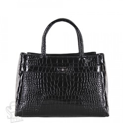 Сумка женская кожаная 8807VG black Vitelli Grassi