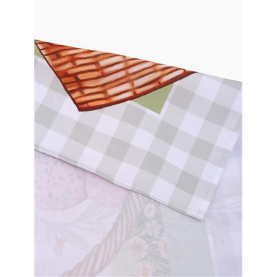 Скатерть на стол «Доляна. Пасхальные цыплята» 145×180 ± 3 см