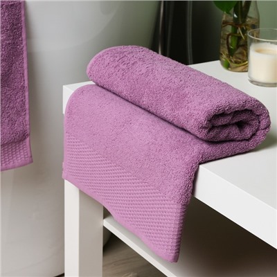 Полотенце махровое LoveLife «Classic» 70×130 см, лавандовый, 100% хлопок, 450 г/м²