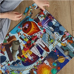 Пазл 100 "Ночь в музее. Планетарий"