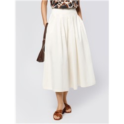 Юбка-миди  свободного силуэта