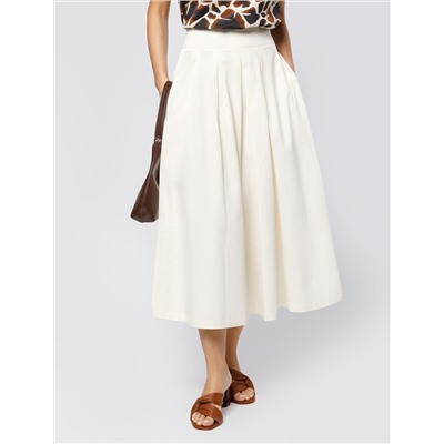Юбка-миди  свободного силуэта