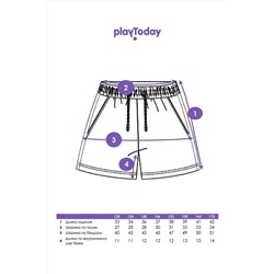 Шорты PLAYTODAY, 1088725