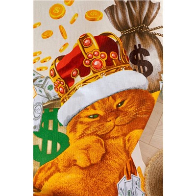 Полотенце Денежный кот НАТАЛИ, 899874