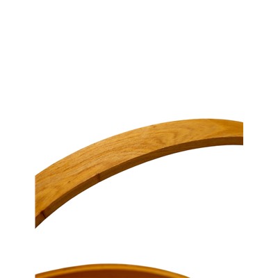 Корзина плетёная для хранения Locus, с ручкой, ива, коричневая, набор 3 шт.