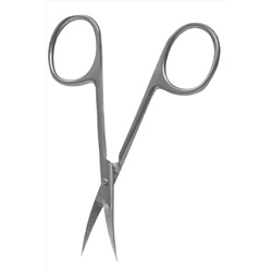 Frau Finger Ножницы маникюрные для кутикулы изогнутые / Classic FS-131DP, матовые, ручная заточка, 10 см KRISTALLER, 1110192