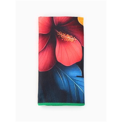 Полотенце пляжное «Этель» Tropics, 70×140 см, микрофибра 200 г/м²