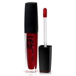 LUXVISAGE Блеск для губ Pin Up Ultra Matt тон 30 red salsa 5мл
