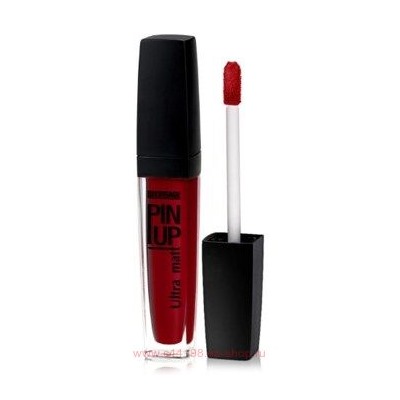 LUXVISAGE Блеск для губ Pin Up Ultra Matt тон 30 red salsa 5мл