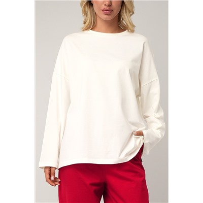 Женский лонгслив оверсайз Happyfox