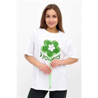 Футболка женская Flowers А Арт. 9365