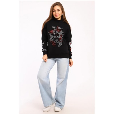 Толстовка женская 88527 (Черный)