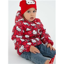 Куртка детская текстильная с полиуретановым покрытием для девочек