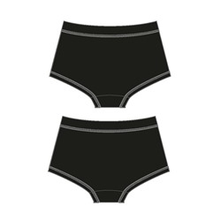 Трусы трикотажные для девочек, 2 шт в комплекте