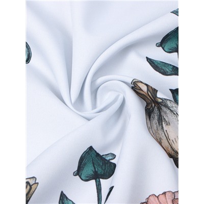 Шторы для кухни с подхватами «Этель» Kitchen collection, 145×180 см, комплект - 2 шт.