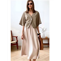 Блузка из плотного лиоцелла