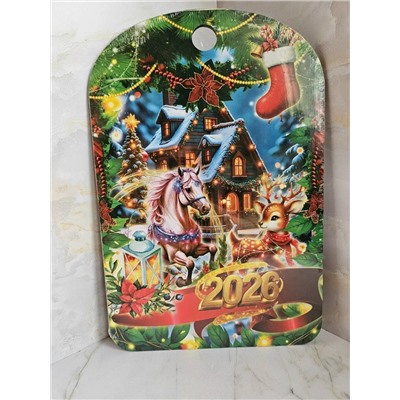 61200 Доска разделочная Новогодняя
