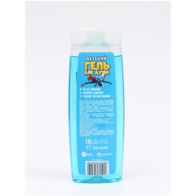 Подарочный набор: гель для душа 250 мл, шампунь 250 мл, Человек-паук