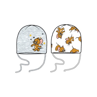 Шапка детская трикотажная для мальчиков, 2 шт в комплекте