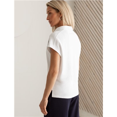 VILATTE Футболка D49.010