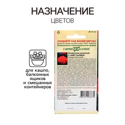 Семена Пеларгония "Найт Салмон", ц/п,  F1, зональная, 4 шт