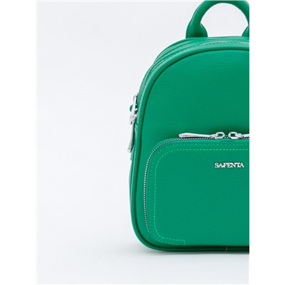 Рюкзак 670100 green Velina Fabbiana-Safenta