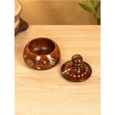 Сахарница «Ассорти», 12×12×10 см, дерево шишам