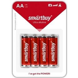 Эл-т питания Smartbuy LR06 BL4