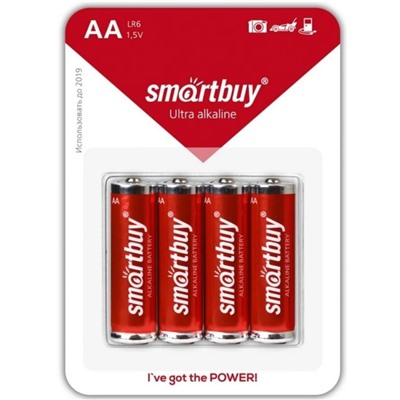 Эл-т питания Smartbuy LR06 BL4