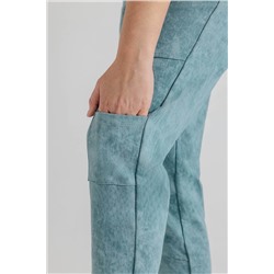 Брюки женские  102/25/Бирюзовый варёнка
