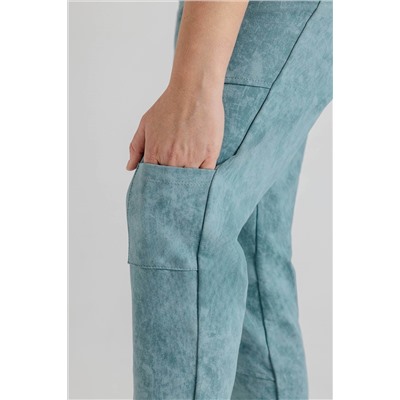 Брюки женские  102/25/Бирюзовый варёнка