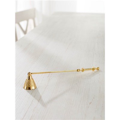 Гаситель для свечей «Еловая шишка», 28.5 см, латунь