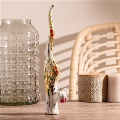 Сувенир «Кошечка», 8×4×38 см, дерево