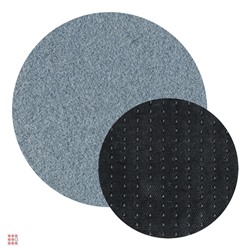 Набор универсальных ворсовых ковров, 4шт, серые