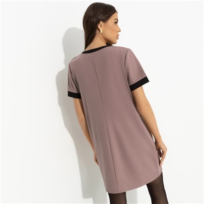 Платье из эластичной ткани, За день до отпуска (beige)