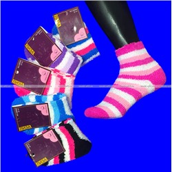 Термоноски женские "травка" полосатая