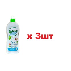Ludwik Ополаскиватель для посудомоечных машин 500мл 3шт