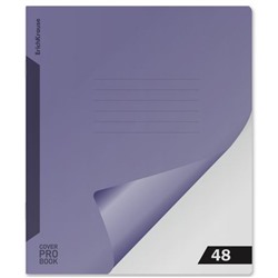 Тетрадь  48л клетка пластиковая обложка "CoverProBook Reef" индиго 63786 ErichKrause