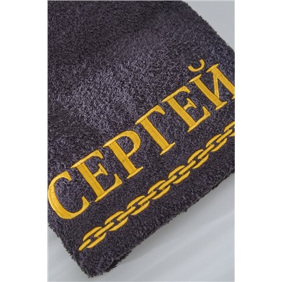 14418/11 " Имена" полотенце махровое плотность 400гр