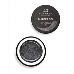 MANITA Гель моделирующий для ногтей светоотражающий / Builder Gel Reflective №02, 15 мл 28231