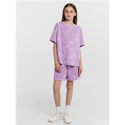 КОМПЛЕКТ ДЛЯ ДЕВОЧЕК (БЛУЗА, ШОРТЫ) 197728