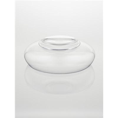 Конфетница Magistro «НЛО», d=25 см, h=10 см, стекло, прозрачная