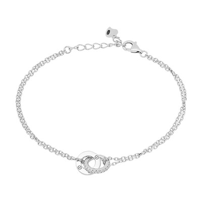 Браслет, куб.циркон., FYN-6985