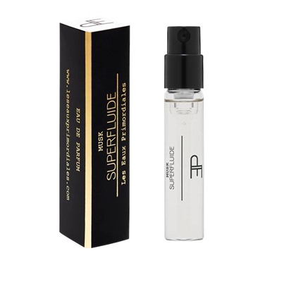 LES EAUX PRIMORDIALES MUSK SUPERFLUIDE edp 2.5ml пробник