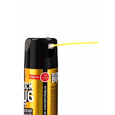 Дихлофос от клопов, тараканов и муравьев BLOCK BUG, 500 мл